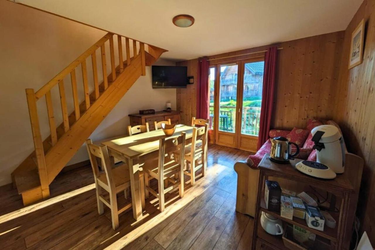 Chalet Moeki Acces Piscine Sauna Les Déserts Kültér fotó