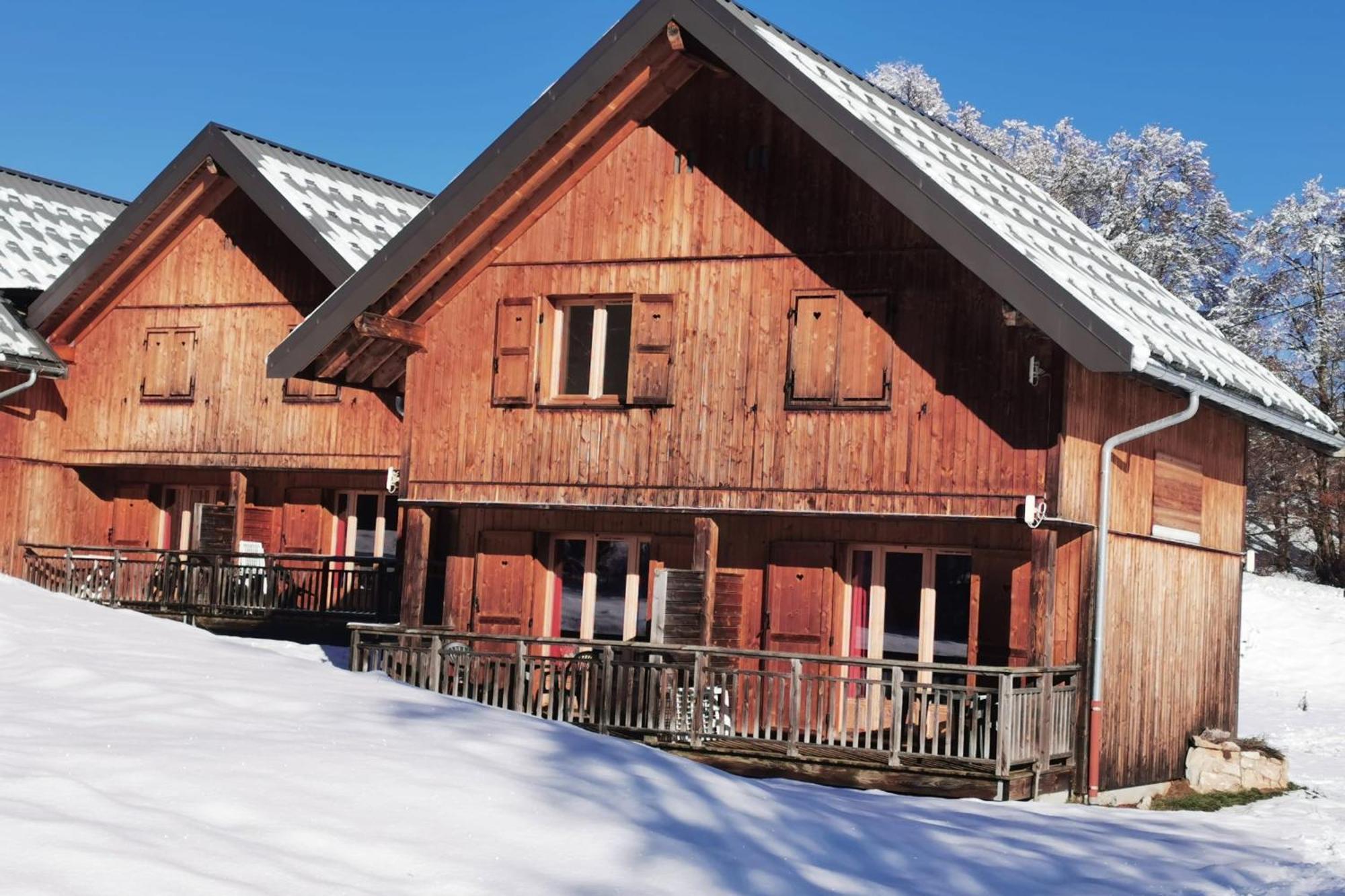 Chalet Moeki Acces Piscine Sauna Les Déserts Kültér fotó
